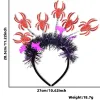 Multiple Red Spider Headband