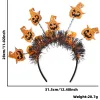 Multiple Pumpkin Hair Hoops