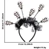 Multiple Skull Man Headband