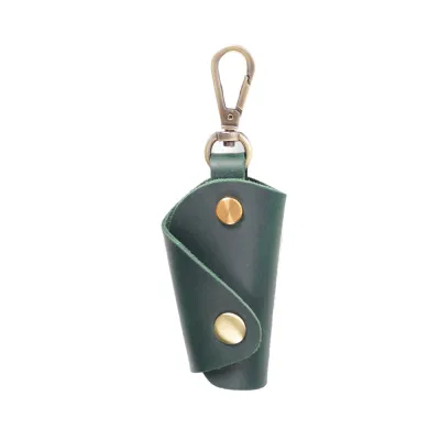 Personalized Creative Cowhide Mini Key Chain Key Sleeve