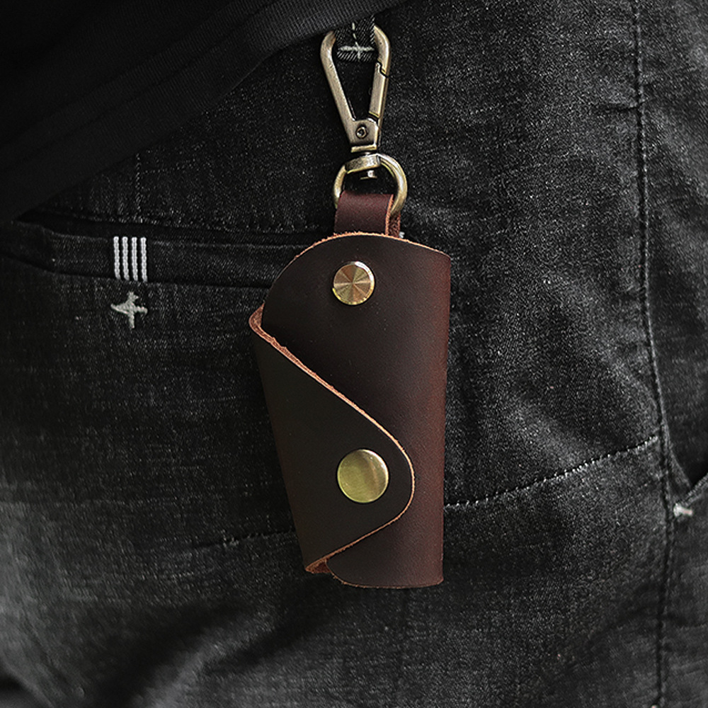 今年人気のブランド品や Creative Personalized Wholesale Cowhide Chain Key Mini 小物