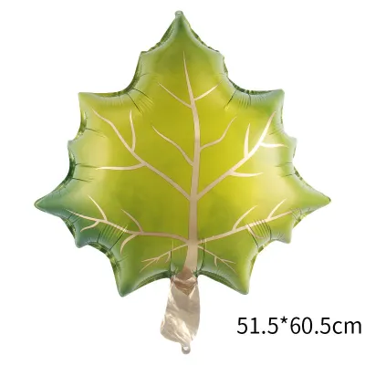 Thanksgiving Flower Pumpkin Autumn Leaf Modeling Aluminum Film Balloon