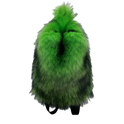 Women Fashion Large Capacity Plush Backpack