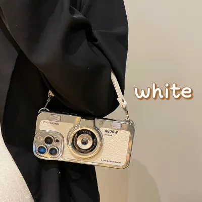 Creative Camera Portable Electroplated iPhone Case