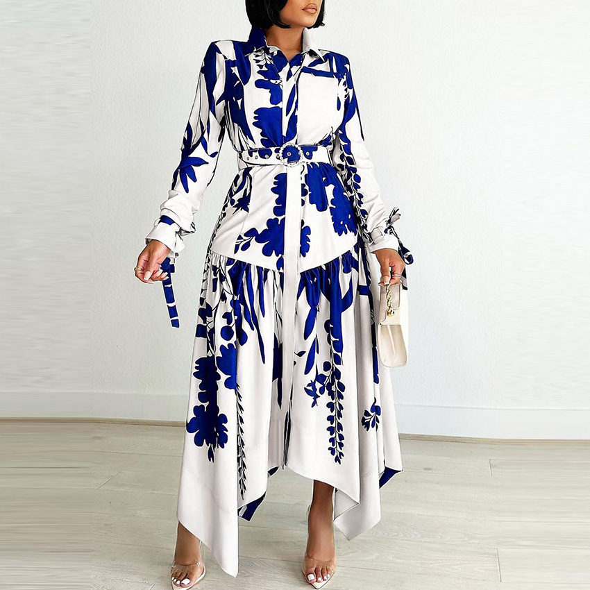 Wholesale Autumn Women Fashion Plus Size Graphic Printed