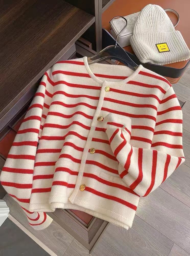 Autumn Floral Knit Cardigan – Saachi Wholesale