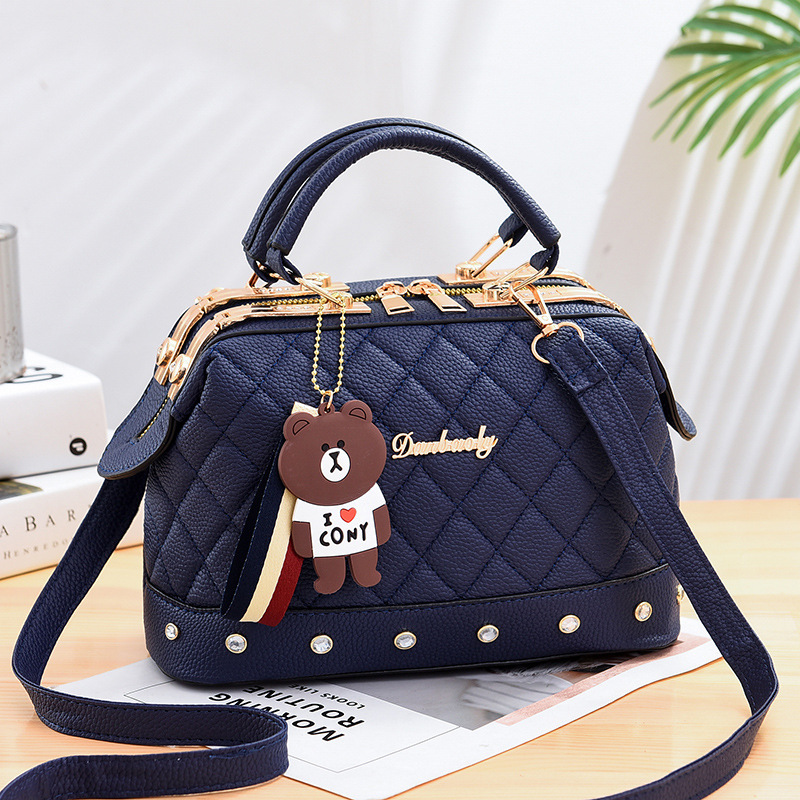 Wholesale Women Fashionable Large Capacity Zipper Shoulder Bag