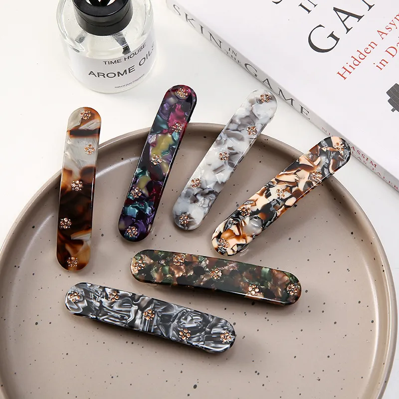 Women Fashion Acetic Acid Top Clip Hair Jewelry Hair Accessories