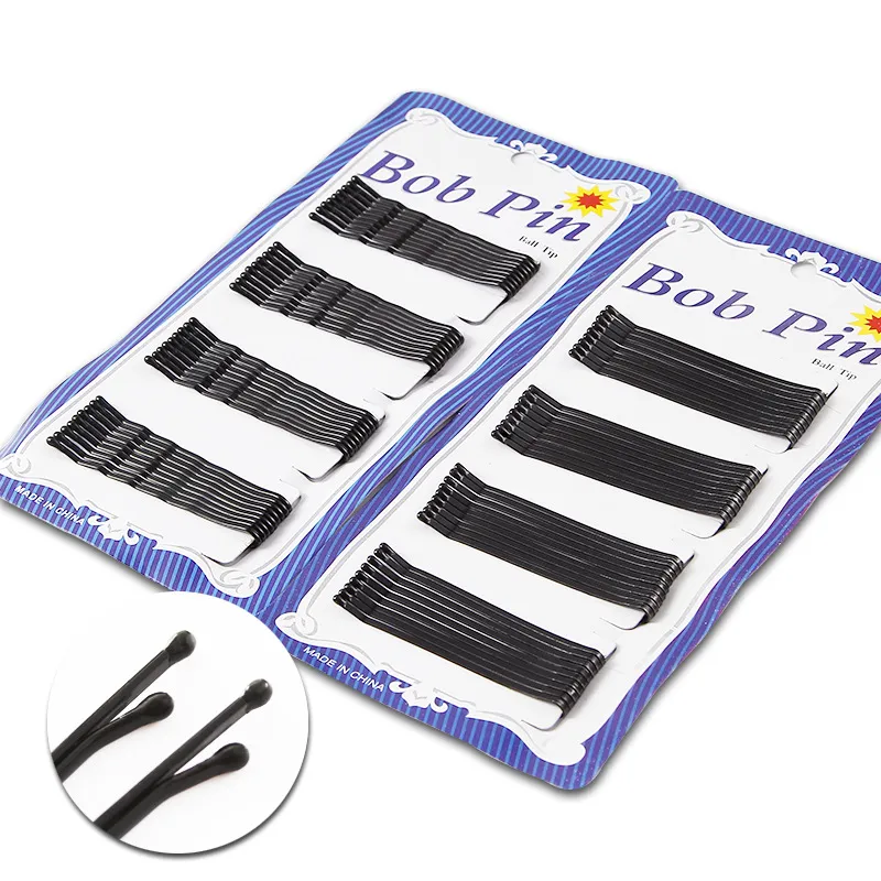 Women Fashion Simple Black Alloy Hair Clip