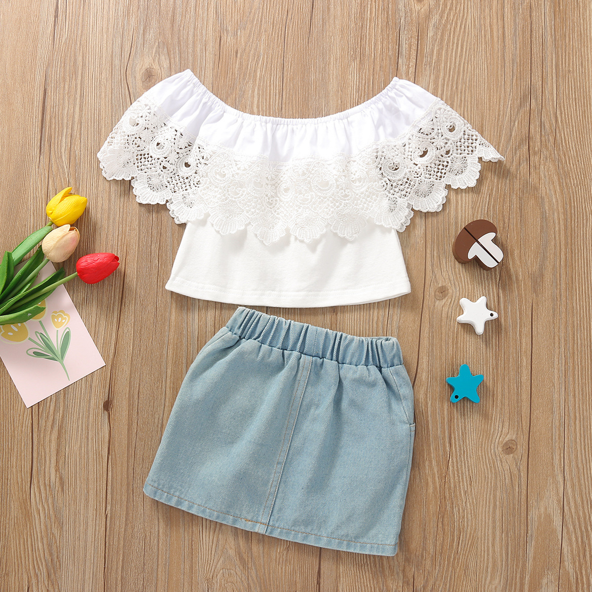 正規品新品タグ付　Frill lacy tops andmary ANDMARY】Frill lacy tops