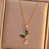 Shell Bow-Gold Chain