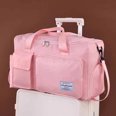 Men Fashion Casual Athleisure Duffle Bags Twill Composite Cloth Urban Simplicity