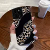 Black Background Stitching Leopard