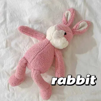 Kids Unisex Cute Cartoon Coral Fleece Bear Plush Doll Toy
