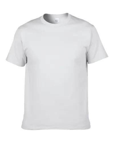 Men Casual Basic Solid Color Short Sleeve Crewneck T-Shirt