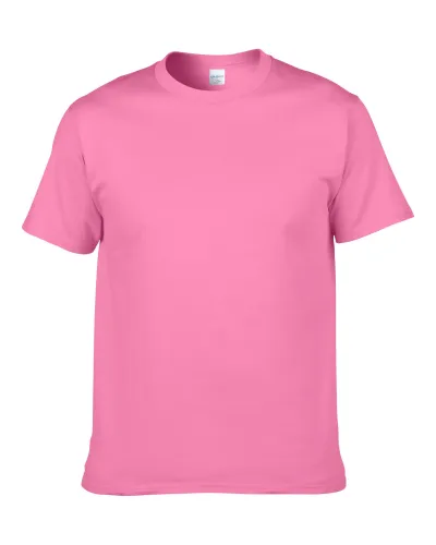 Men Casual Basic Solid Color Short Sleeve Crewneck T-Shirt