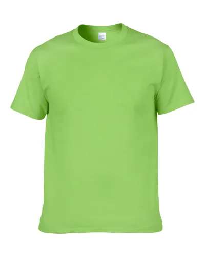 Men Casual Basic Solid Color Short Sleeve Crewneck T-Shirt