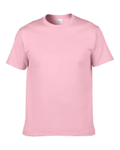 Men Casual Basic Solid Color Short Sleeve Crewneck T-Shirt