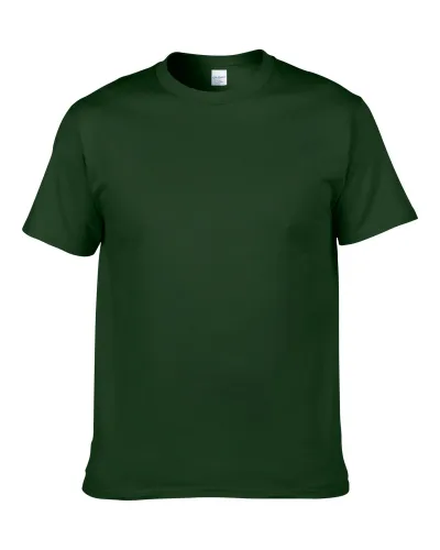 Men Casual Basic Solid Color Short Sleeve Crewneck T-Shirt