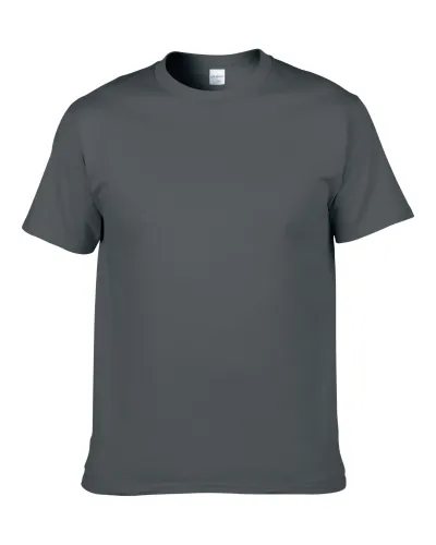 Men Casual Basic Solid Color Short Sleeve Crewneck T-Shirt