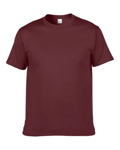 Men Casual Basic Solid Color Short Sleeve Crewneck T-Shirt