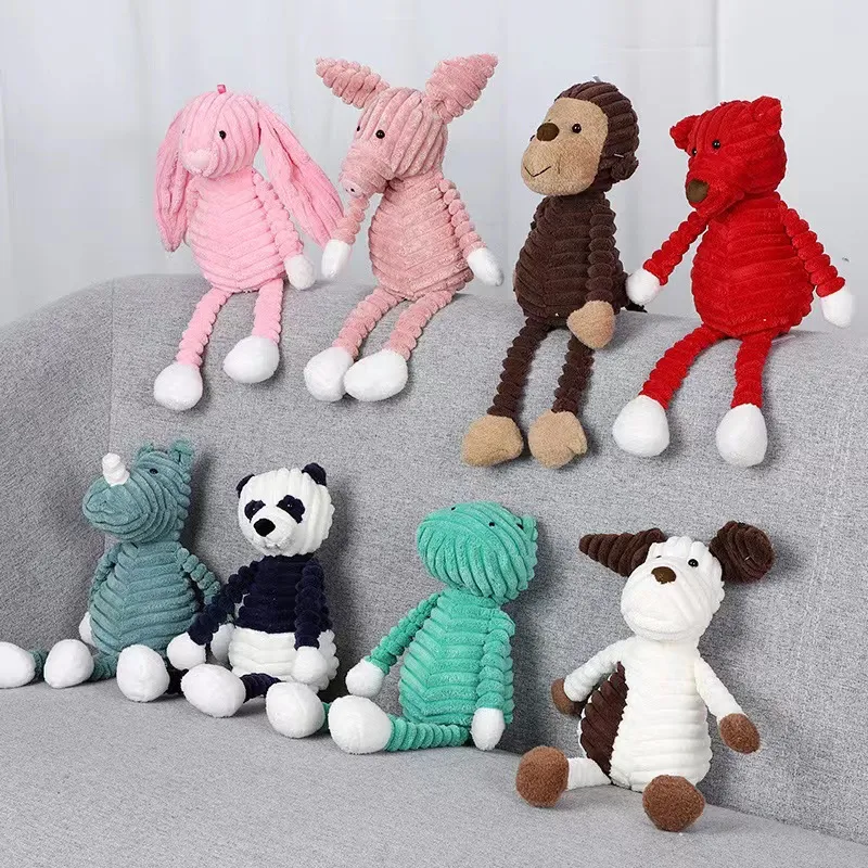 Kids Unisex Cute Cartoon Rabbit Plush Doll Short Plush Toy