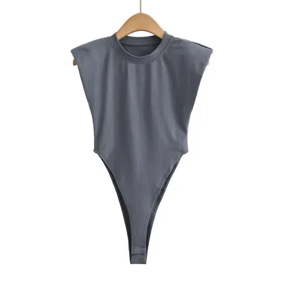 Summer Women Sweet Spicy Sleeveless High Waist Bodysuit