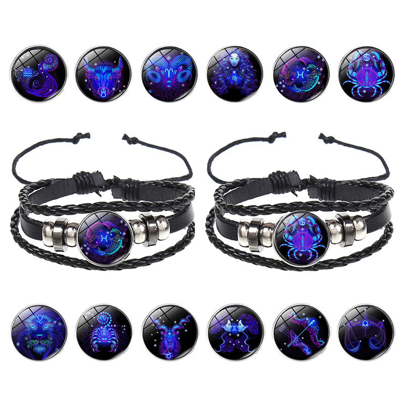 Amazon.com: LIU JUN Zodiac Signs Spirit Bracelet For Women
