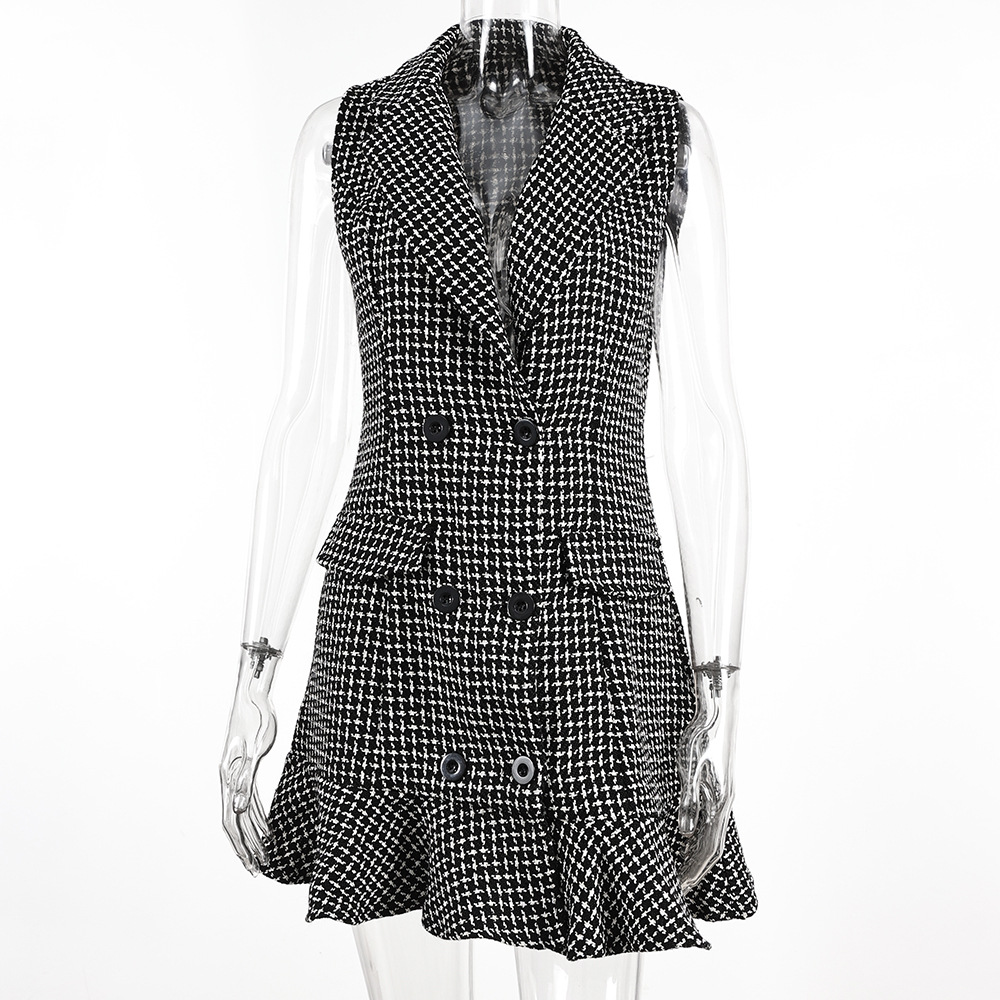 【新品タグ付】 マディソンブルー TWEED DRESS VEST サイズ2 Wholesale Women Elegant Tweed Sleeveless Dress