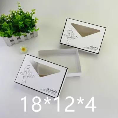 Creative Transparent Lingerie Underwear Folding Carton Packaging