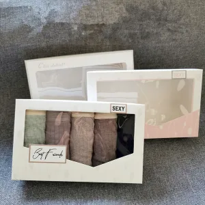 Simple Shirt Clothes Storage Packaging White Cardboard Box