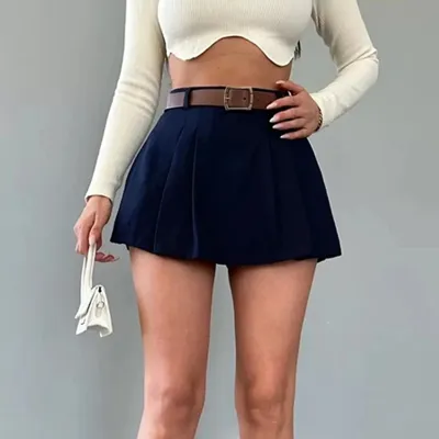 Summer Women Casual Cotton Elastic Waist Bermuda Shorts