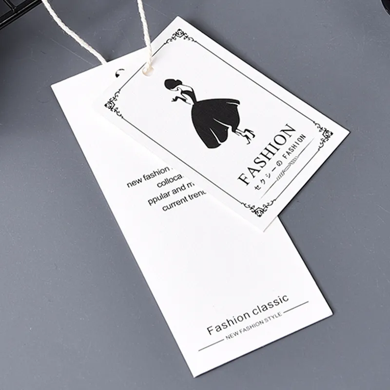 Custom Logo Lingerie Clothing Tag