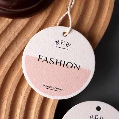 Custom Logo Lingerie Round Tag