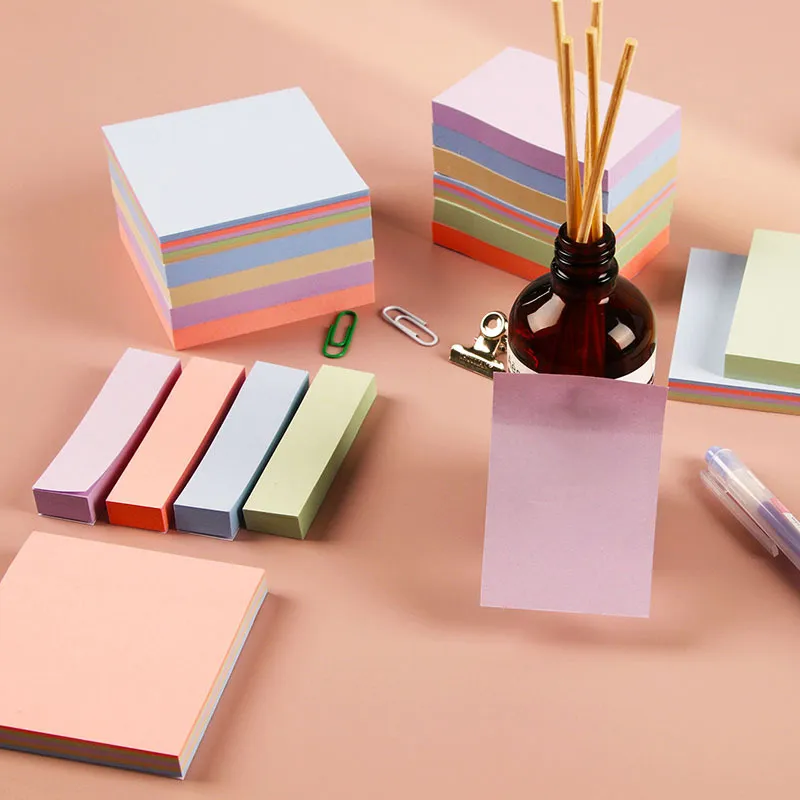 Simple Student Stationery Hand Tear Note Paper, 100 Pages, Pastable Message Notes