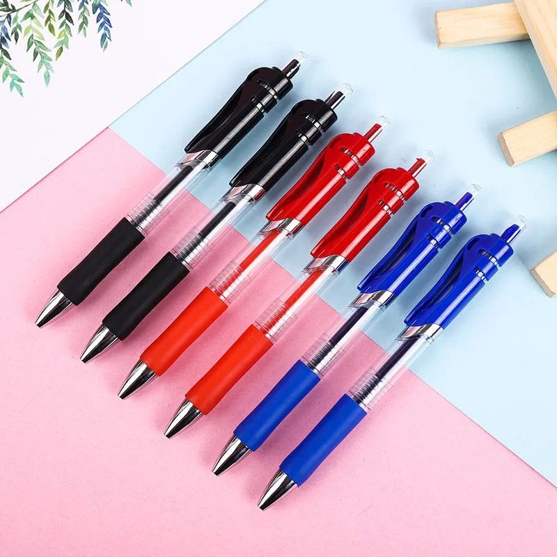 Simple Office Supplies Bullet Push Gel Pen