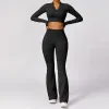High-Grade Black Long-Sleeved Trousers