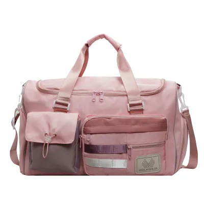 Men's Sports Dry Wet Separation Large Capacity Oxford Duffle Bag