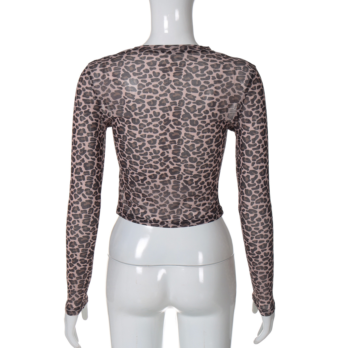 Wholesale Summer Women Fashion Sexy Leopard Print See