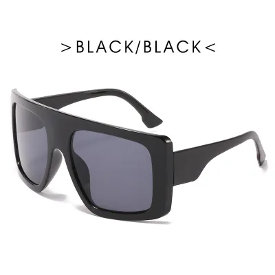 Women Fashion Curved Mirror Jelly Color Large Frame Sunglasses