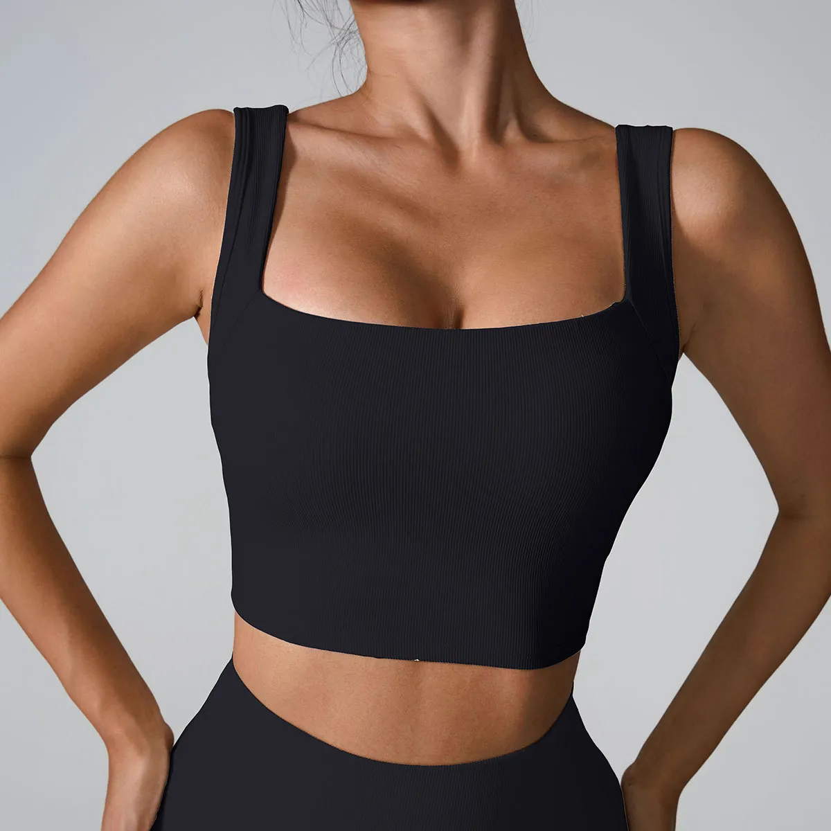 Women Back Cut-Out Skinny Quick-Dry Sports Yoga Vest