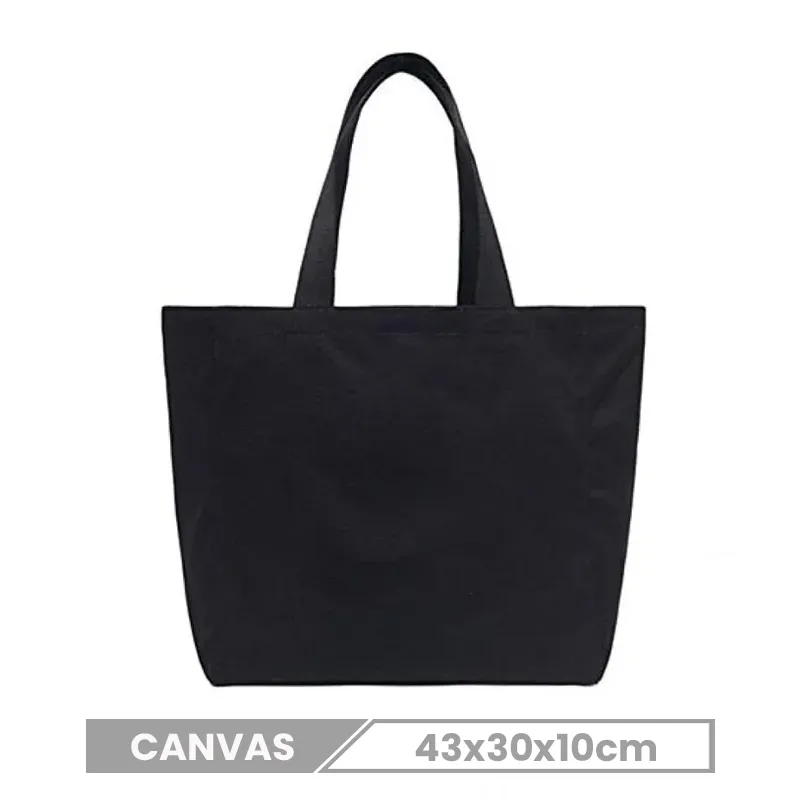 Custom Logo Large Capacity Canvas Tote Bag