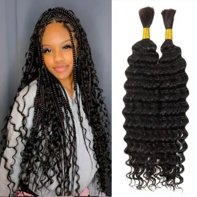 Women Fashion Exotic Long Curly Hair Wig Braid High Temperature Wire Styling Dress Up