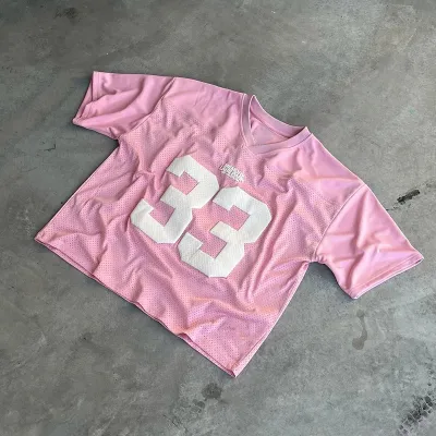Women V-Neck Short-Sleeved T-Shirt with 3D Digital Print in Polyester