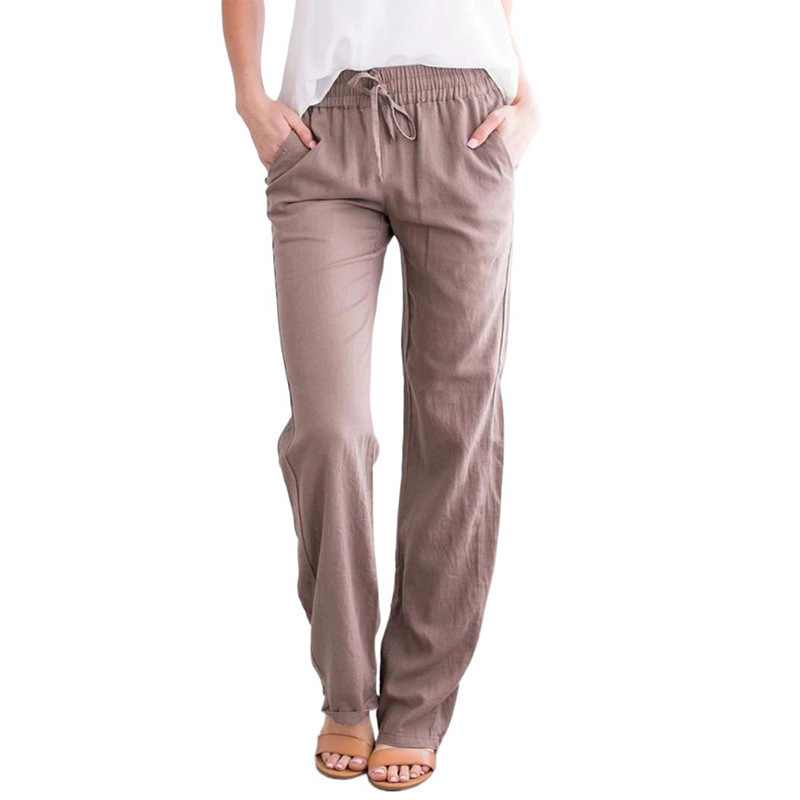 【DEARMINE】line Color Cotton Pants LOMON Womens Boxers Striped Spring Summer Pants 2025 Pajama