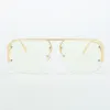 Gold Frame White Film
