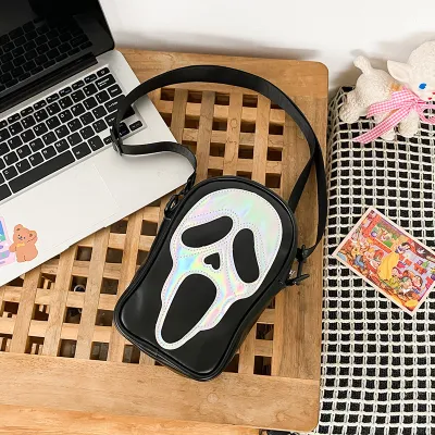 Halloween Gothic Creative Skull Shoulder Bag Nylon