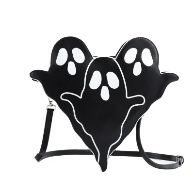 Halloween Gothic Creative Ghost Skull PU Shoulder Bags