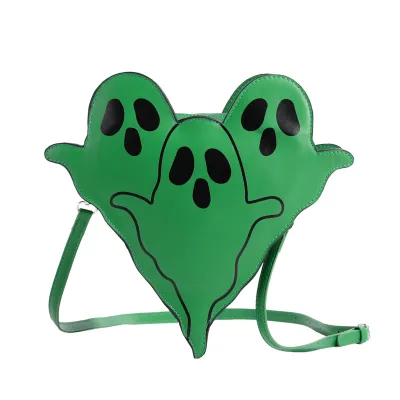 Halloween Gothic Creative Ghost Skull PU Shoulder Bags