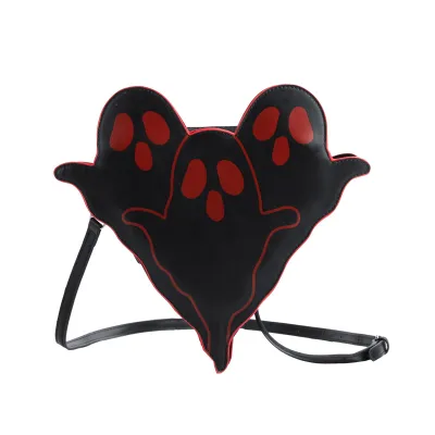 Halloween Gothic Creative Ghost Skull PU Shoulder Bags